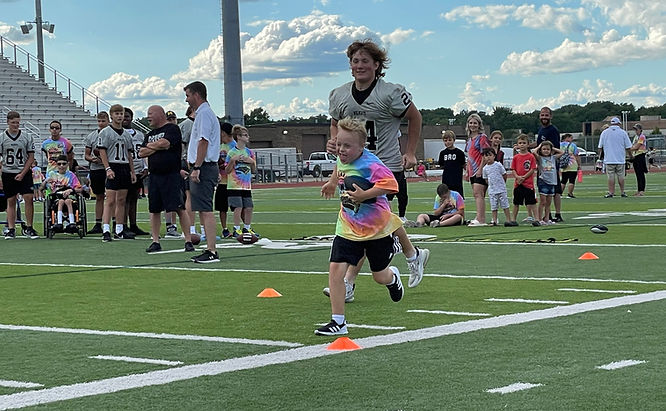  Sunshine Football Clinic provides special memories for special kids