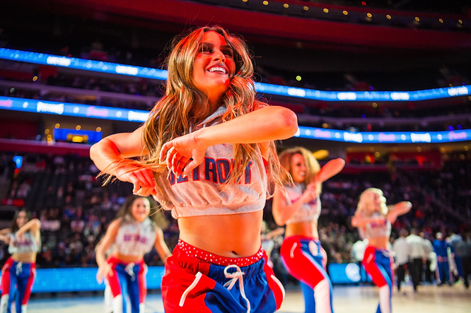  Local Pistons dancer livin’ a well-deserved dream