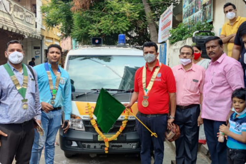 AMBULANCE FLAG OFF 1