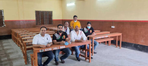 Bench Donation at Ukhra Adarsh Hindi High School