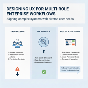UX for multi-role enterprise workflows